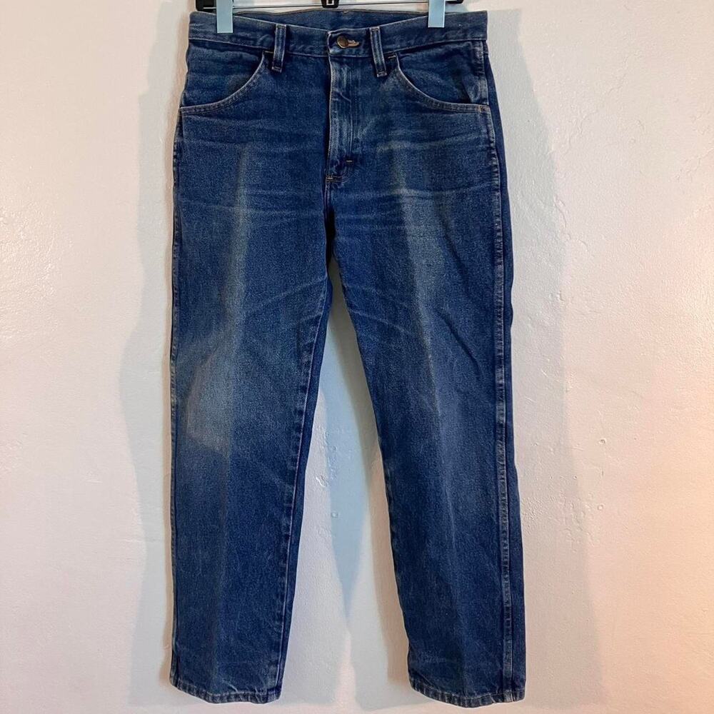 Vintage Y2K Rustler Faded Denim Blue Jeans Western‎ Cowboy